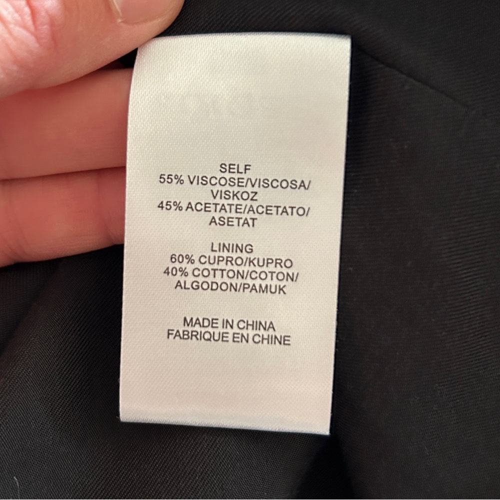 Tibi Viscose Gingham Oversized Blazer - Picture 9 of 10